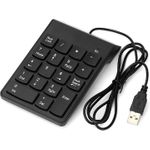 Gembird KPD-U-03 Numerische Tastatur Notebook / PC USB Schwarz (KPD-U-03)