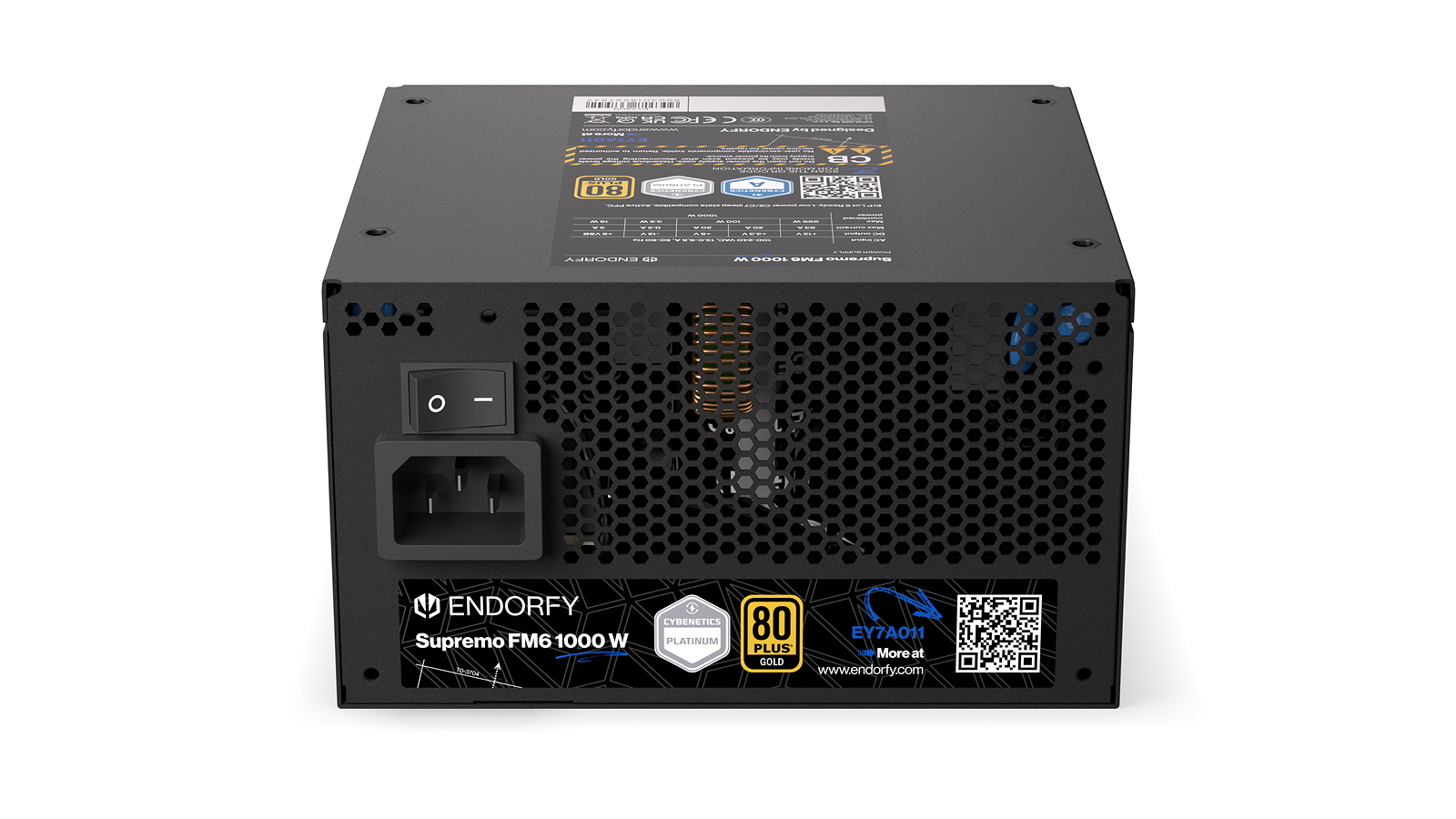 Endorfy Supremo FM6 1000 W ATX 3.1 80 PLUS Gold Schwarz