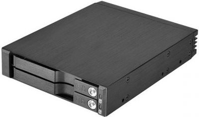 SilverStone SST-FS202B 3.5"  Einbauschacht für 2x 2.5"  Festplatten/SSD (SST-FS202B)