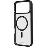 SBS Cover Apple iPhone 17 Pro Max Transparent Schwarz MagSafe kompatibel (TEMAGCOLIP1769K)