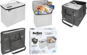 WEDO BigBox Cooler Kühltasche, 16,5 Liter, hellgrau optimale Thermo-Isolierung durch Aluminium-Beschichtung, - 1 Stück (58 2520)