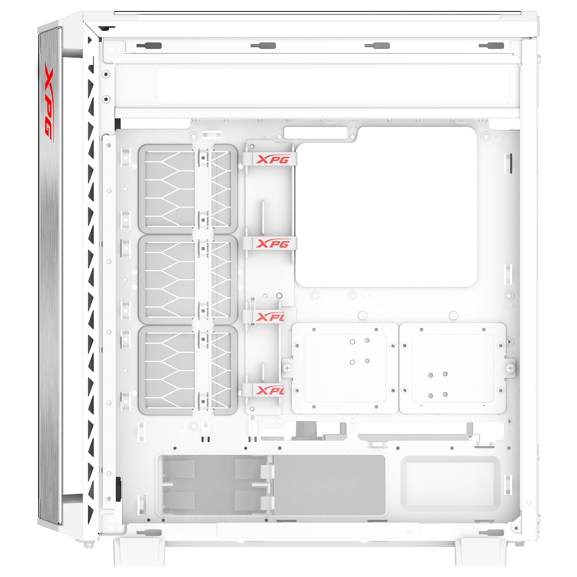 XPG BATTLECRUISER II ST Midi-Tower ATX/EATX/micro-ATX/Mini-ITX Beleuchtung Weiß