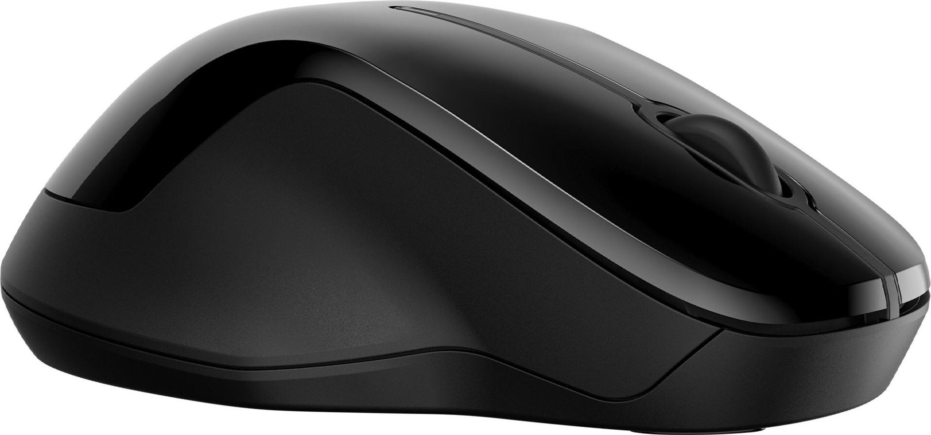 HP 250 Dual Mode Wireless Maus Bluetooth 5.0 3 Tasten Schwarz