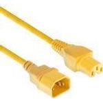 ACT Powercord C14 - C15 yellow 1.2 m (AK5307)