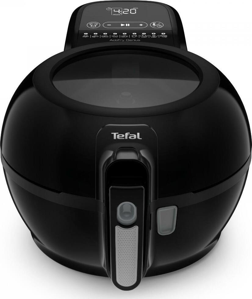 Tefal FZ773815 Eins/Eine(r) Eigenständig 1550 W Heißluftfritteuse Schwarz (FZ773815) (geöffnet)