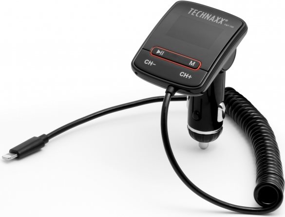 Technaxx - UKW-Sender/Netzteil für Handy, Digital Player, Tablet