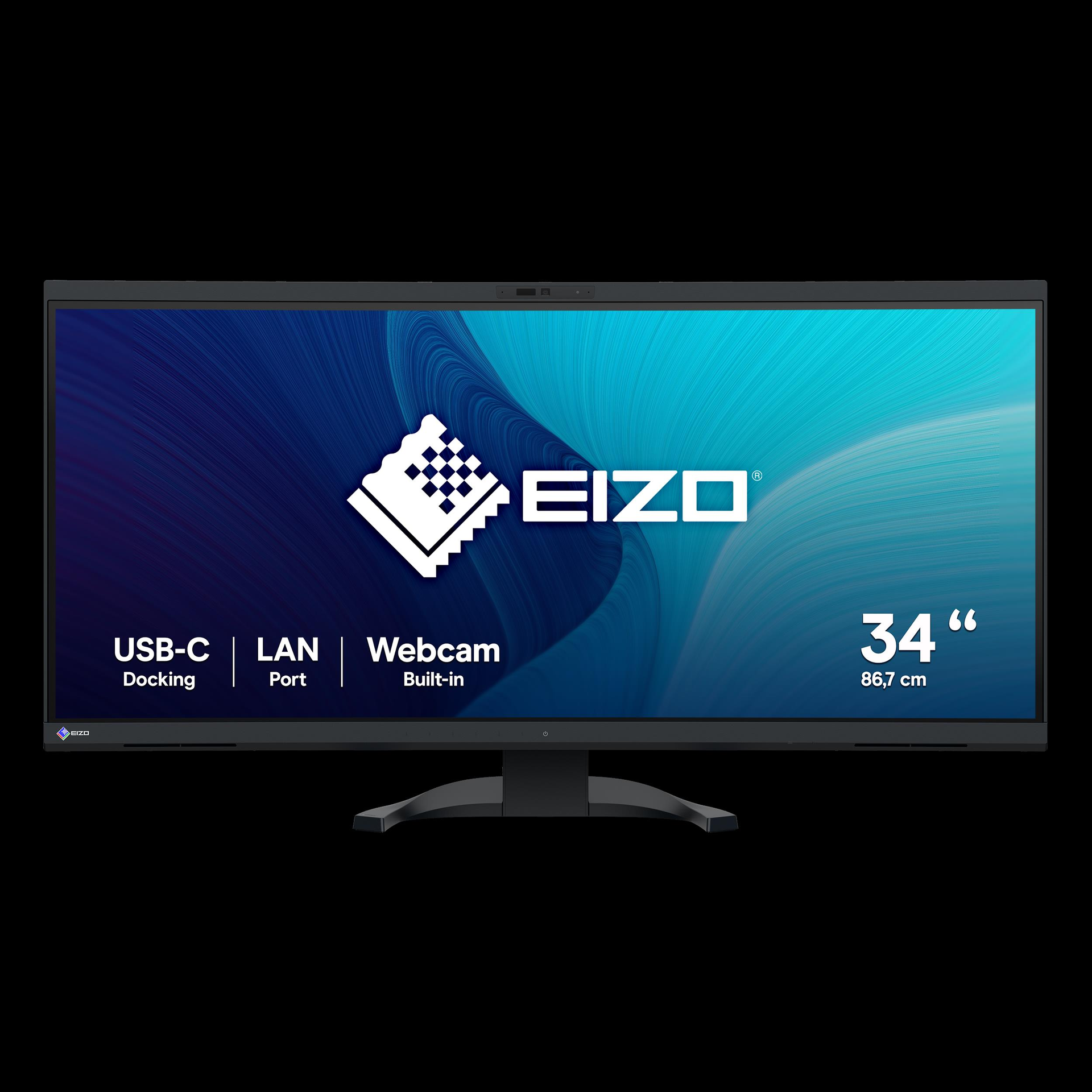 EIZO FlexScan EV3450XC-BK LED display 86,6 cm (34.1") 3440 x 1440 Pixel UltraWide Quad HD Schwarz (EV3450XC-BK)