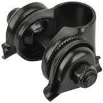 FISCHER Fahrrad-Sattelkolben, schwarz zur Montage des Sattels ohne Kloben an Sattelstützen, - 1 Stück (85638)