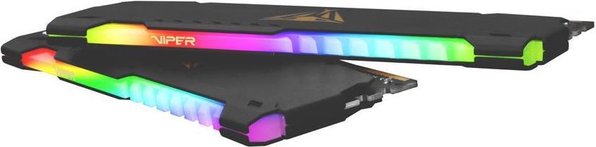 DDR4 PC3600 Patriot 16GB (2x8) Viper Steel RGB (PVSR416G360C8K)