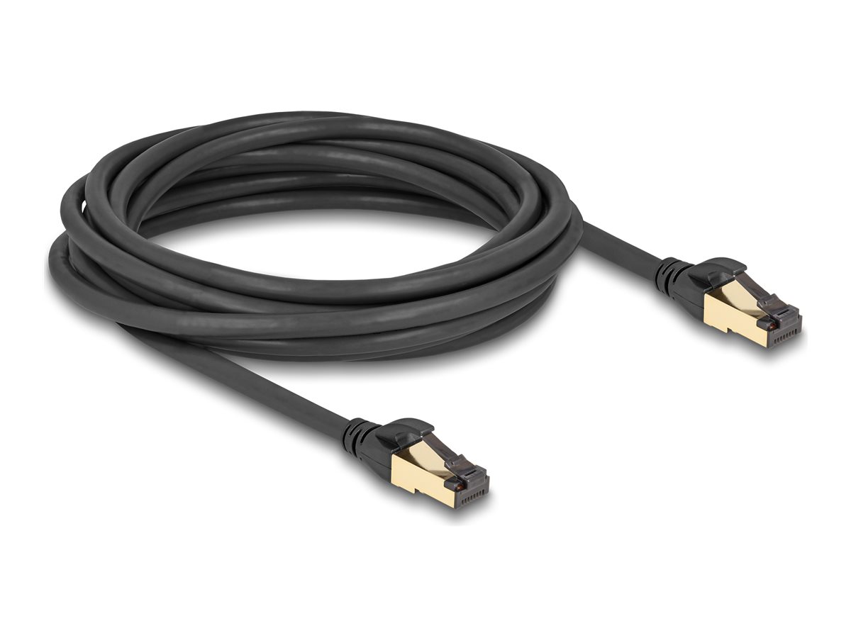 Delock 80251 Netzwerkkabel Cat.7 S/FTP 5 m Schwarz