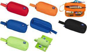 OXFORD Schlampermäppchen schwarz, 22,0 x 9,0 cm (400183523)