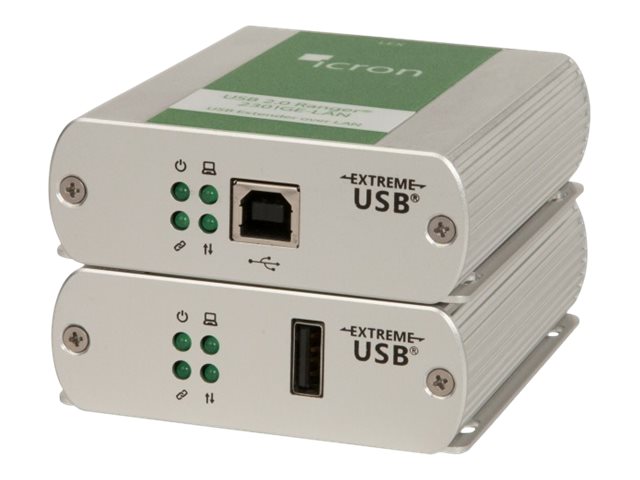 Icron USB 2.0 Ranger 2301GE-LAN 100 m Gigabit Ethernet Grau