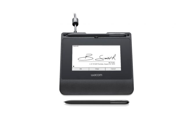 Wacom STU-540 Unterschriften-Terminal mit LCD 5" Elektromagnetisch USB 2.0 Seriell Schwarz