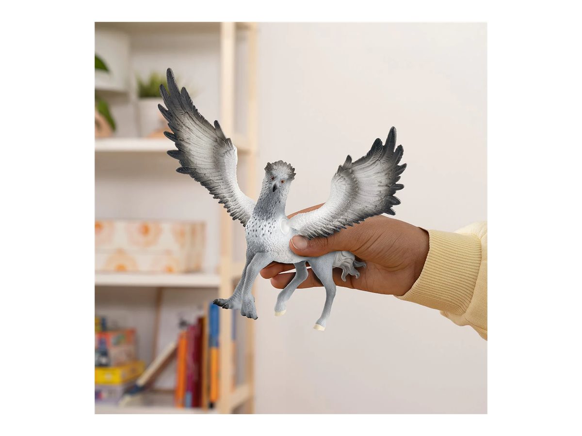 Schleich Harry Potter Wizarding World Seidenschnabel Schwarz Weiß