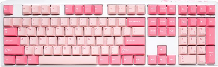 Ducky One 3 Gossamer Pink Tastatur USB US Englisch Pink - Weiß (DKON2108-EUSPDGOWWPC2)