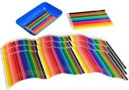 EBERHARD FABER Kindergarten-Paket inkl. 216 Buntstiften sechseckig, Minenstärke: 3 mm, bruchsichere Mine, holzfrei, - 1 Stück (560096)