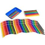 EBERHARD FABER Kindergarten-Paket inkl. 216 Buntstiften sechseckig, Minenstärke: 3 mm, bruchsichere Mine, holzfrei, - 1 Stück (560096)