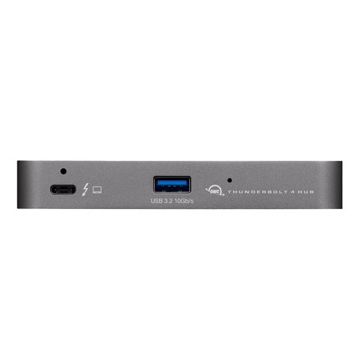 OWC Thunderbolt Hub 4 x Thunderbolt 4 Space-grau