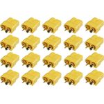 Reely Akku Buchse XT60 vergoldet 20 St. Reely