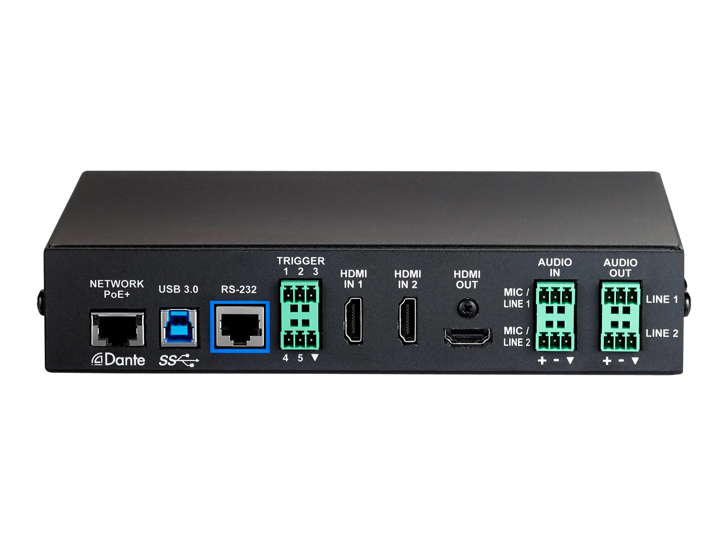 Vaddio AV Bridge 2x1 AV-Konferenzbrücke Schwarz