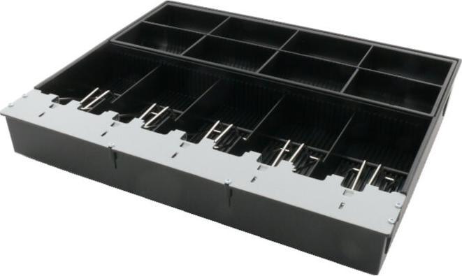 ARTDEV Geldeinsatz für AC-4280 Kassenlade, 8 Münzfächer, 5 Scheinfächer, Münzfächer individuell anp... (AC-4280 TRAY)
