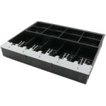 ARTDEV Geldeinsatz für AC-4280 Kassenlade, 8 Münzfächer, 5 Scheinfächer, Münzfächer individuell anp... (AC-4280 TRAY)