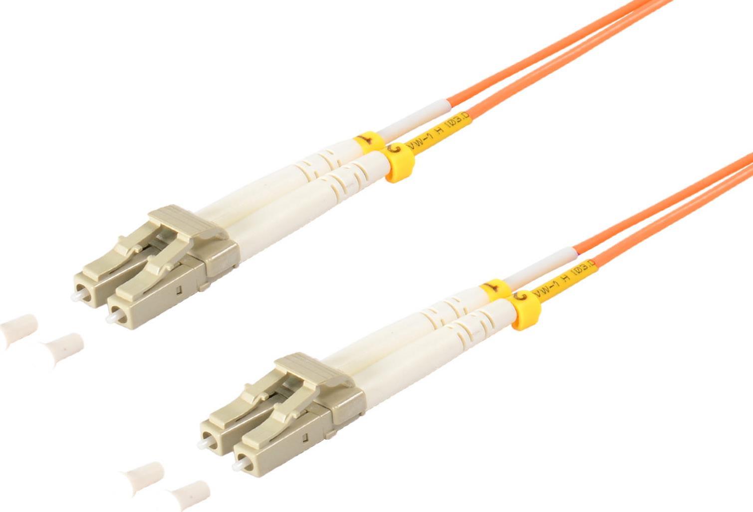 S/CONN maximum connectivity LWL-Duplex Patchkabel LC/LC 50/125µ, OM2, 5,0m (77935)