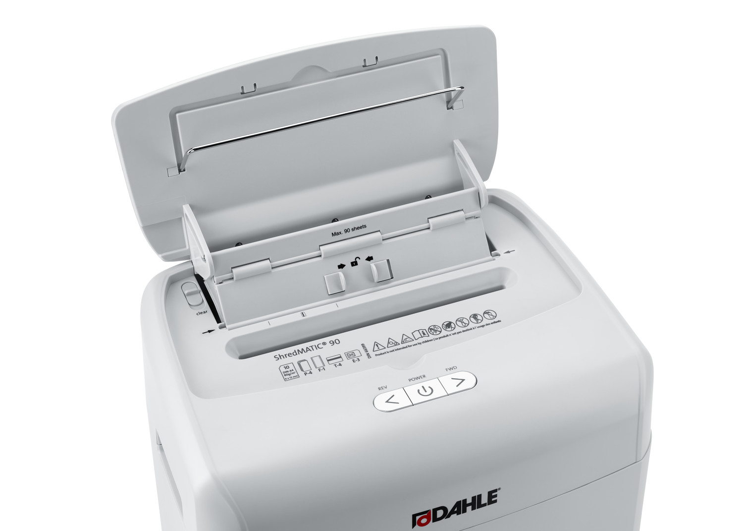 Dahle ShredMATIC 90 Aktenvernichter 4 x 12 mm Grau