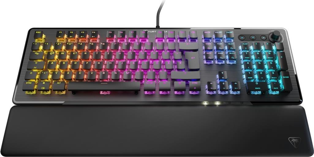 TURTLE BEACH Gaming-Tastatur Vulcan II Schwarz, Linear (00226428)