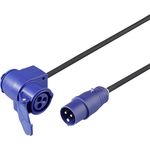 Sygonix SY-6684364 Strom Verlängerungskabel 16 A Blau Schwarz H07RN-F 3G 2.5 (SY-6684364)