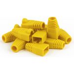 DSIT DANICOM RJ45 Tule Gelb - 10 Stück (DC-RJ45-BOOT-YELLOW-10PCE)