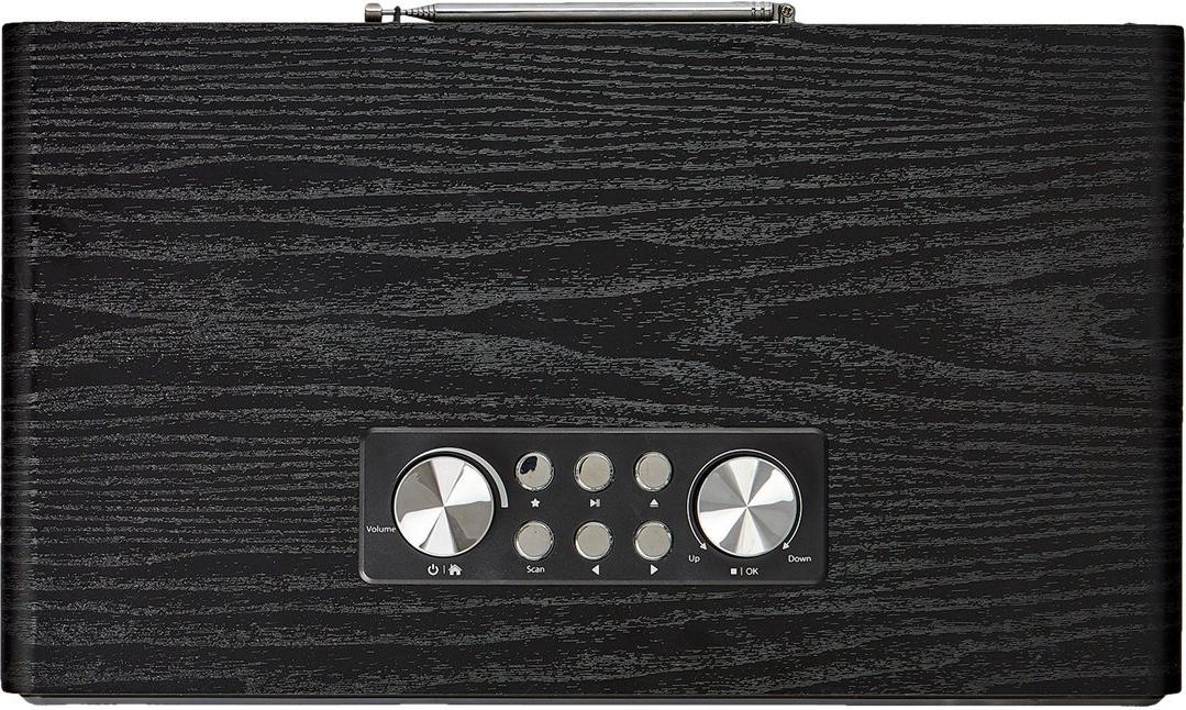 Albrecht DR 690 CD Hybridradio mit Bluetooth und CD-Player Schwarz