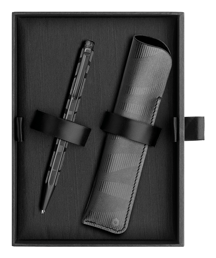 Caran d'Ache Ecridor Black Lines Kugelschreiber Medium Schwarz