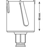 Bosch Accessories EXPERT Construction 2608900459 Lochsäge 1 Stück 40 mm 1 St. (2608900459)