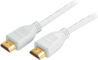 SHIVERPEAKS BASIC-S HDMI Flachkabel, A-Stecker - A-Stecker 3.0 m, vergoldete Kontakte