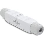 Delock Netzwerkkabelverbinder LSA zu LSA Cat.6A ungeschirmt werkzeugfrei (91126)