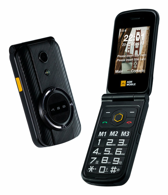 AGM Mobile M8 Klapper 4G Rugged 2,8" Schwarz