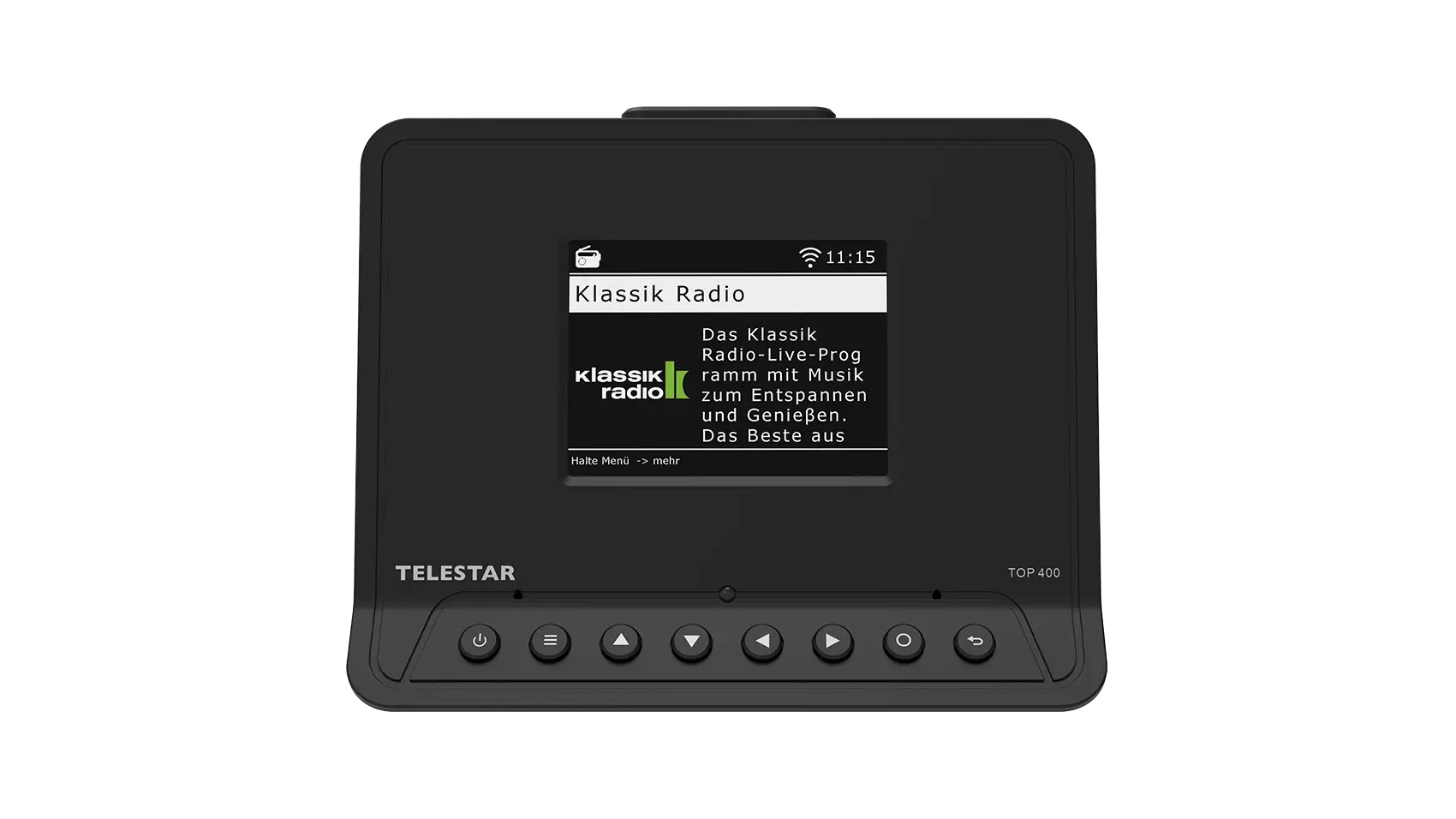 Telestar TOP 400 DAB+ Internetradio-Adapter Schwarz