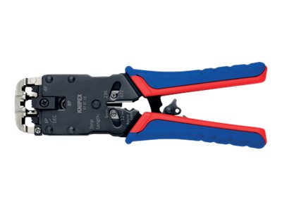 KNIPEX 97 51 12 SB Crimpzange Schwarz, Rot