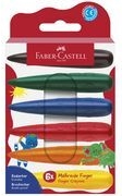 FABER-CASTELL Wachsmalstifte farbsortiert, 6 St. (120409)