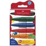 FABER-CASTELL Wachsmalstifte farbsortiert, 6 St. (120409)