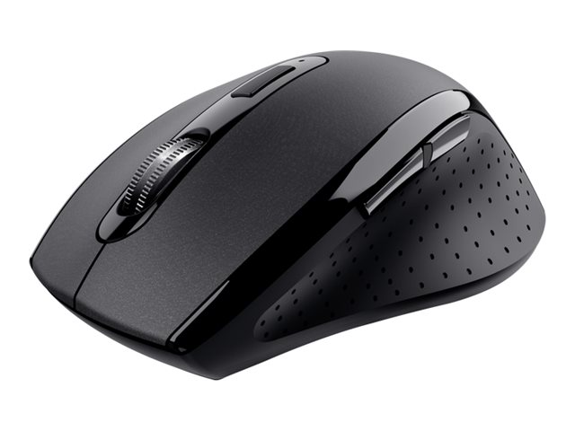 Trust Sura Ergonomische Maus kabellos 2.4 GHz Schwarz