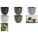 tera Pflanzgefäß "Over", Durchmesser: 580 mm, black aus recyceltem Kunststoff, für den Innen- und Außenbereich, - 1 Stück (33706058238)