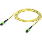 Ubiquiti Indoor OS2 single-mode fiber B APC connectors designed for 100G applications. 3M (UACC-OFC-SA-MPMP-3M)