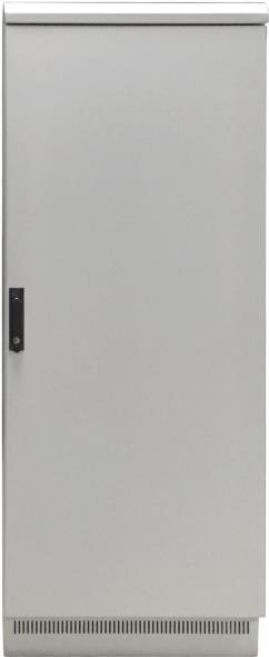 EFB-Elektronik 48,30cm (19") Netzwerkschrank 42HE 800x800, IP55, mit vormontiertem Sockel, RAL7035 Hersteller: EFB Elektronik (691742IP55.GR)