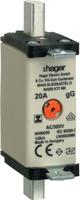 HAGER LNH0020MK Sicherung NH000 20A 500V gG MKen. S-frei (LNH0020MK)