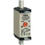 HAGER LNH0020MK Sicherung NH000 20A 500V gG MKen. S-frei (LNH0020MK)