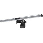 4smarts 2in1 LightBar Pro Monitorlampe mit FullHD Webcam, silber (456486)