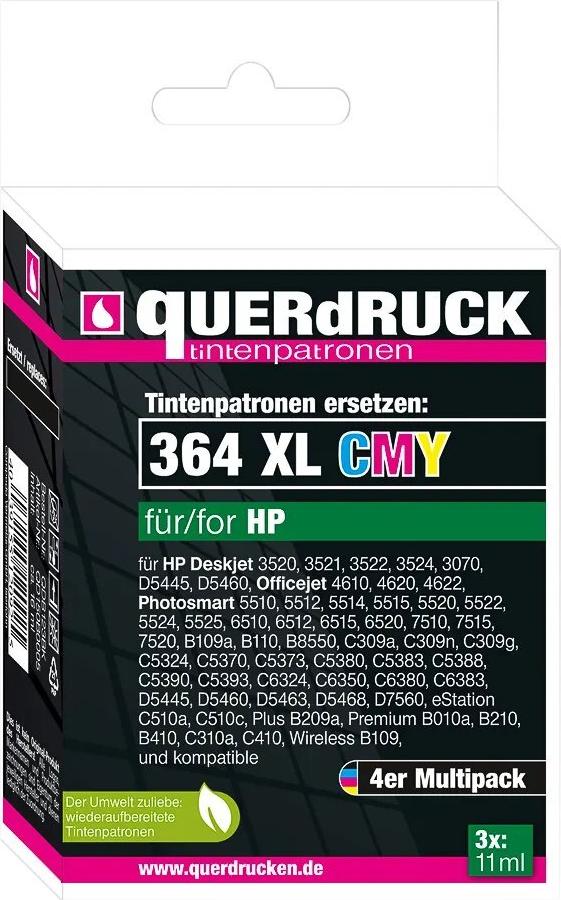 TINTE FUER HP 364XL (3) CMY Blister (QD150H0023)