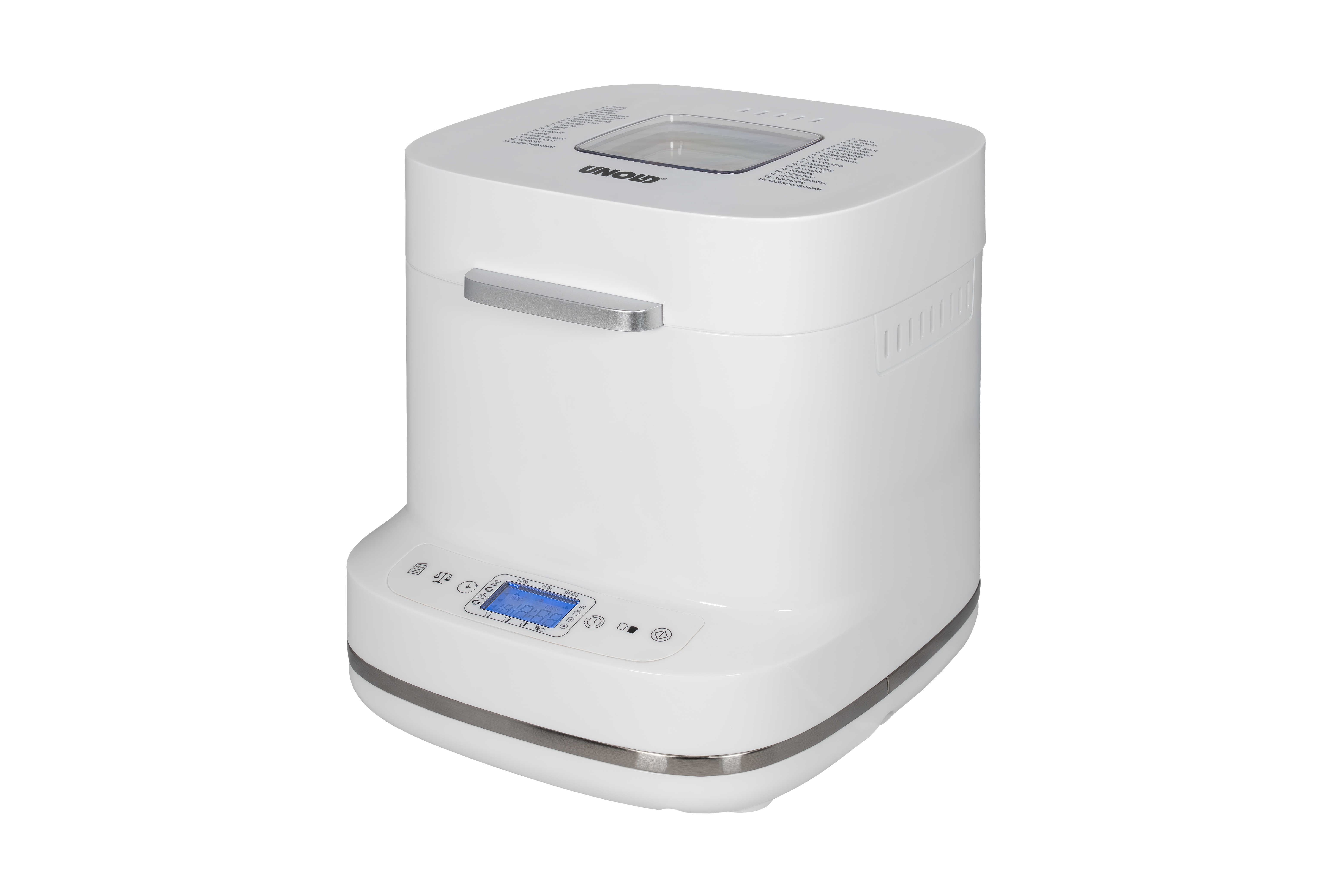 UNOLD Backmeister Bernd Brotbackautomat 550 W 1 kg Weiß